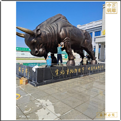 鑄銅關(guān)公 大號旺市銅牛雕塑價(jià)格