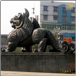 鑄銅關公 廠家批發銅貔貅擺件