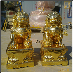 鑄銅關(guān)公 青銅天安門獅子雕塑