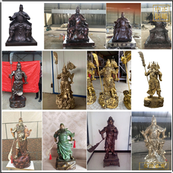 鑄銅關(guān)公 各種樣式關(guān)羽銅像