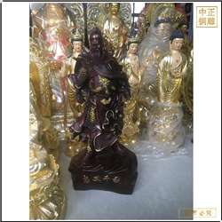 鑄銅關(guān)公 大型大肚銅關(guān)公雕塑