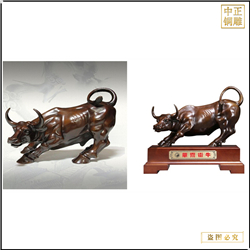 鑄銅關(guān)公 黃銅小型華爾街銅牛鑄造廠