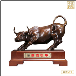 鑄銅關(guān)公 銅雕牛華爾牛價格