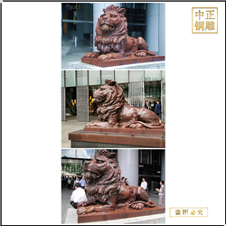鑄銅關(guān)公 各種尺寸銅獅子圖