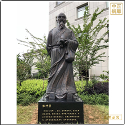 鑄銅關(guān)公 大型純銅張仲景雕塑鑄造