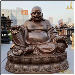 鑄銅關(guān)公 制作大型彌勒佛銅像
