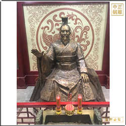 鑄銅關(guān)公 虞舜人物雕塑鑄造