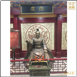 鑄銅關(guān)公 上古虞舜人物雕塑鑄造