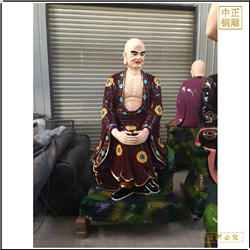 鑄銅關(guān)公 寺廟十八羅漢工藝品擺件