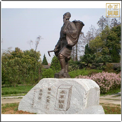 中醫(yī)名人景觀銅像 中醫(yī)名人景觀銅像