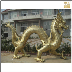 銅龍景觀雕塑 銅龍景觀雕塑