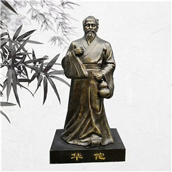 華佗銅雕塑 華佗銅雕塑